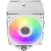 Disipador de CPU SCYTHE Mugen 6 Dual Fan White ARGB Edition, dos ventiladores de 120 mm, superficie blanca