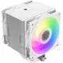 Disipador de CPU SCYTHE Mugen 6 Dual Fan White ARGB Edition, dos ventiladores de 120 mm, superficie blanca