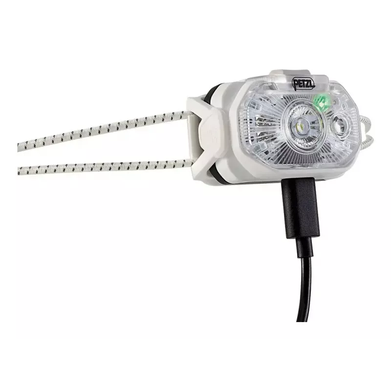 Linterna frontal Petzl Swift LT verde – LED, IPX4, batería de 880 mAh, 3 h de duración de la lámpara