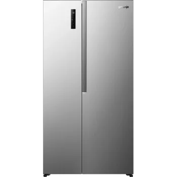 Gorenje Side by Side NRS917E41X SI, independiente, American Door, gris, 2 puertas, táctil, LED