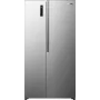 Gorenje Side by Side NRS917E41X SI, independiente, American Door, gris, 2 puertas, táctil, LED