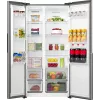 Gorenje Side by Side NRS917E41X SI, independiente, American Door, gris, 2 puertas, táctil, LED