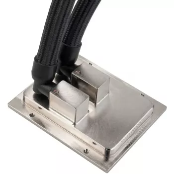 SILVERSTONE refrigeración líquida AIO para CPU SST-XE360PD (negro/plata) radiador de 360 mm