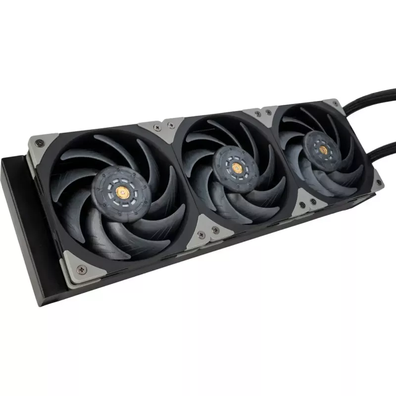 SILVERSTONE refrigeración líquida AIO para CPU SST-XE360PD (negro/plata) radiador de 360 mm