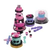 Monster High Scary Sweet Birthday Cake Kit con muñeca Clawdeen Wolf y más de 20 accesorios de decoración