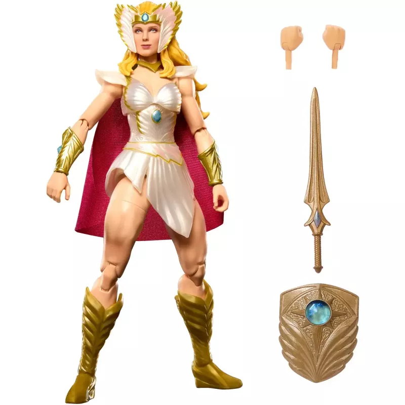Figura de acción MATTEL Masterverse New Etheria She-Ra JBP83 – pieza de coleccionista, figura articulada