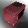 RAIJINTEK METIS PLUS carcasa de PC mini torre roja — Mini-ITX, 1 bahía de 3,5