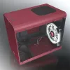 RAIJINTEK METIS PLUS carcasa de PC mini torre roja — Mini-ITX, 1 bahía de 3,5