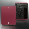 RAIJINTEK METIS PLUS carcasa de PC mini torre roja — Mini-ITX, 1 bahía de 3,5
