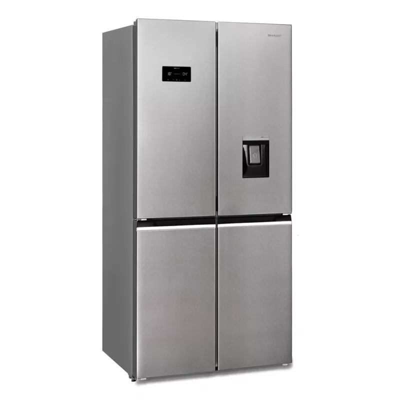 Sharp SJ-NFA35IHDPD-EU frigorífico side-by-side independiente 487 L acero inoxidable
