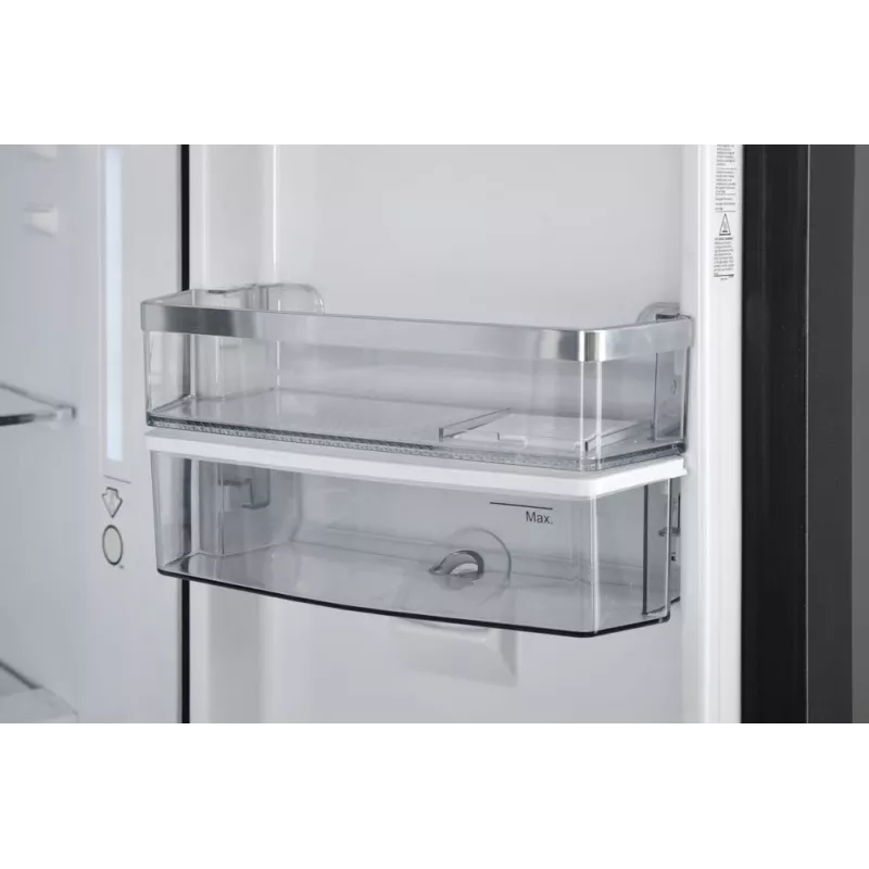 Sharp SJ-NFA35IHDPD-EU frigorífico side-by-side independiente 487 L acero inoxidable