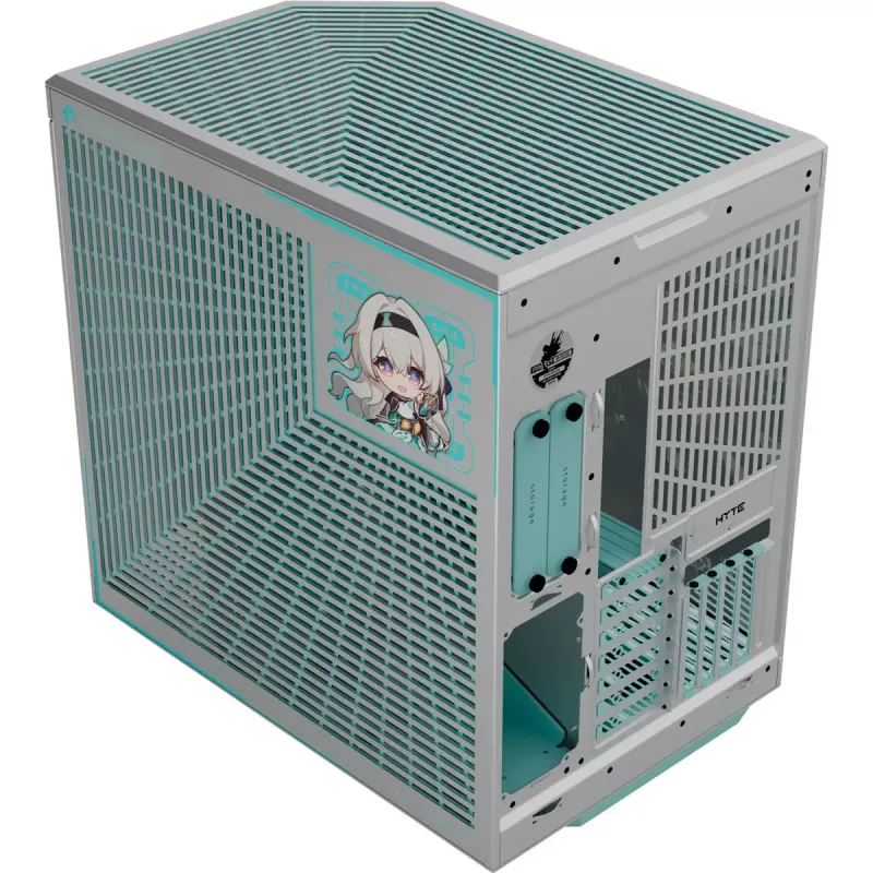 Carcasa de ordenador HYTE Y70 Firefly Edition cristal templado — mid-tower compatible con ATX
