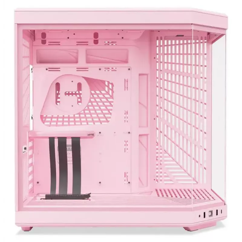 HYTE Y70 Matcha Milk Caja de PC Midi Tower, verde claro, cristal templado