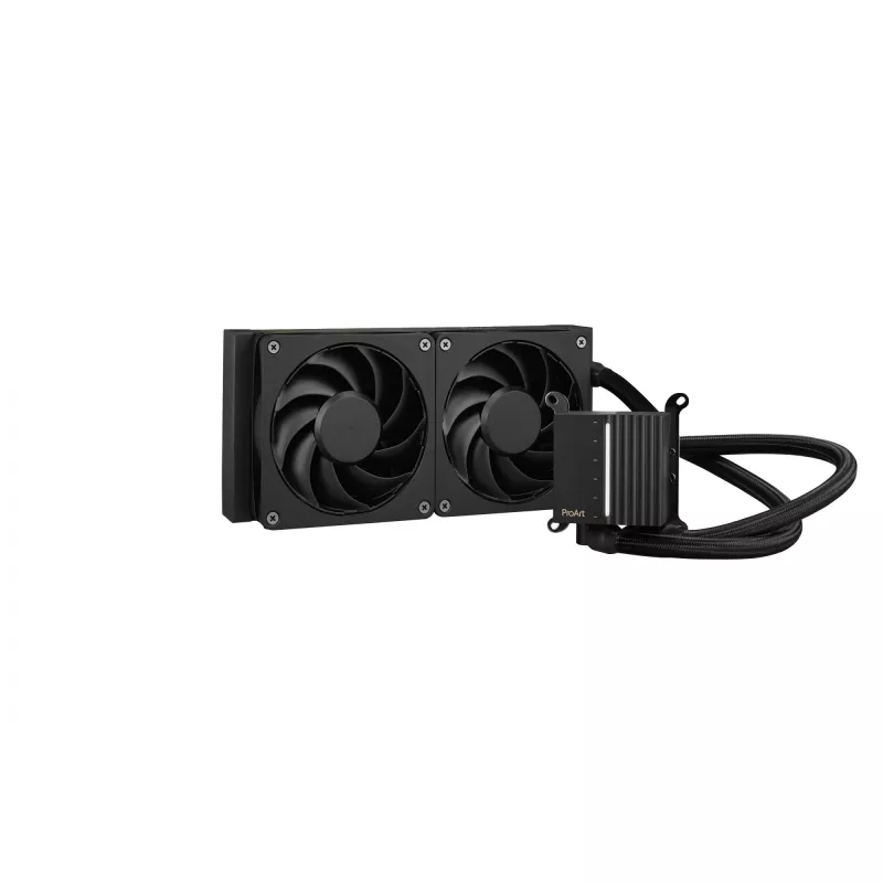 Refrigeración líquida todo en uno ASUS ProArt LC 240, ventilador de 120 mm, negro, compatible con LGA1700/AM5/AM4/115x/1200