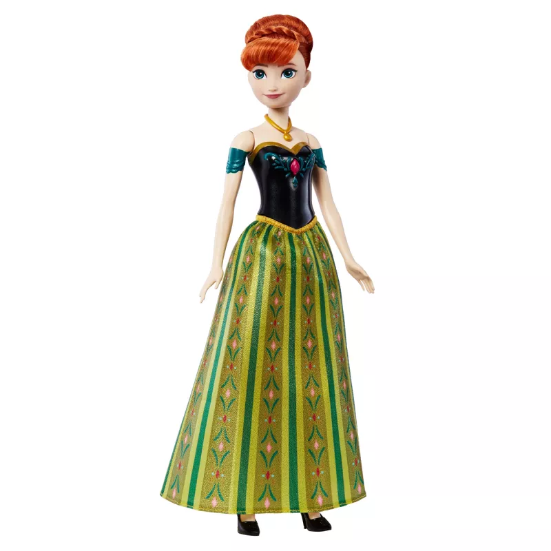 Muñeca Anna cantante de Disney Frozen – canta «Zum ersten Mal» en 4 idiomas de la película