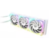 Refrigeración líquida todo en uno para CPU Thermaltake MAGCurve 360 Ultra Snow con ventiladores ARGB