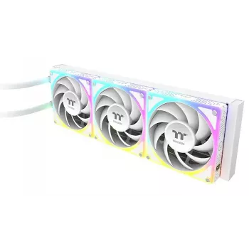 Refrigeración líquida todo en uno para CPU Thermaltake MAGCurve 360 Ultra Snow con ventiladores ARGB