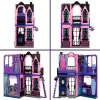 Casa de muñecas Monster High Boo-tique Hotel con sorpresas espeluznantes en cada habitación y más de 13 accesorios