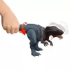 Juguete de dinosaurio Jurassic World Rebirth Wild Roar Abelisaurus, ataque de mordisco controlado por la cola y sonido