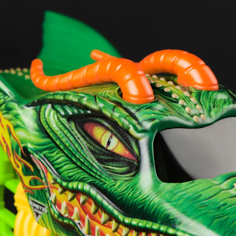 Monster Jam, camión monstruo oficial Dragon, vehículo de fundición coleccionable, escala 1:24, juguete para niños y niñas a partir de 3 años
