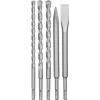 KWB 240290 Juego de cinceles y brocas SDS-plus, 12 uds., 5-16 mm