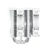 Disipador de CPU Montech NX600 (blanco) con ventilador de 120 mm, disipador de aire compatible con procesadores de sobremesa