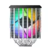 Disipador de CPU Montech NX600 ARGB, negro, ventilador de 120 mm, iluminación ARGB