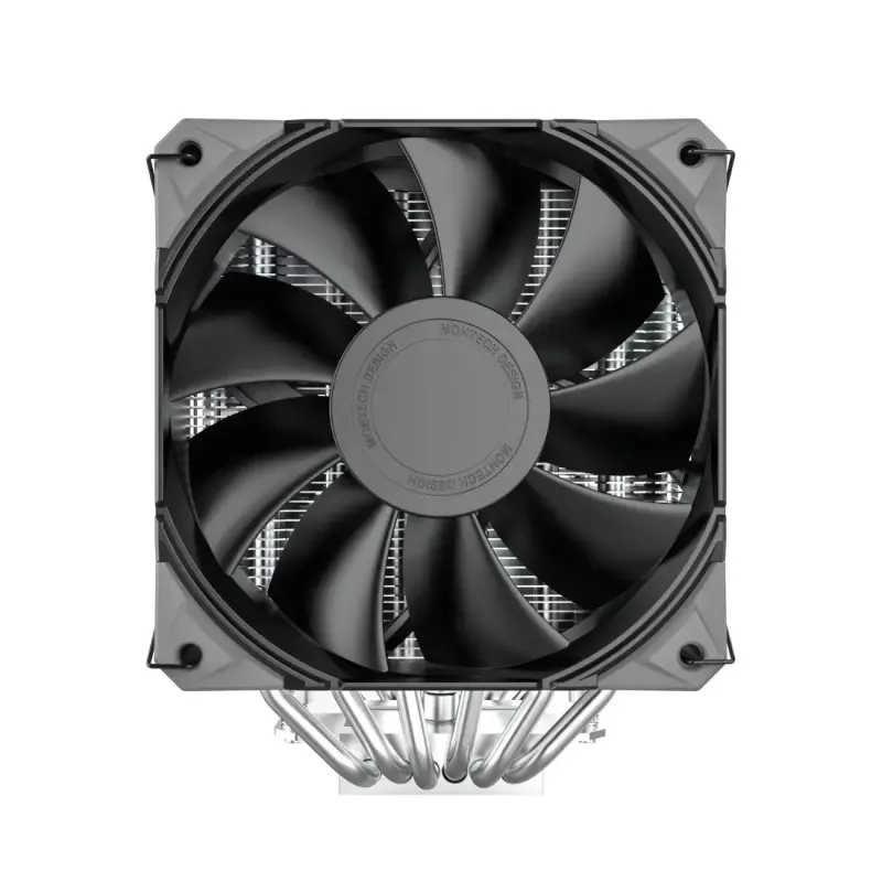 Disipador de CPU Montech NX600 negro con ventilador de 120 mm