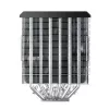 Disipador de CPU Montech NX600 negro con ventilador de 120 mm