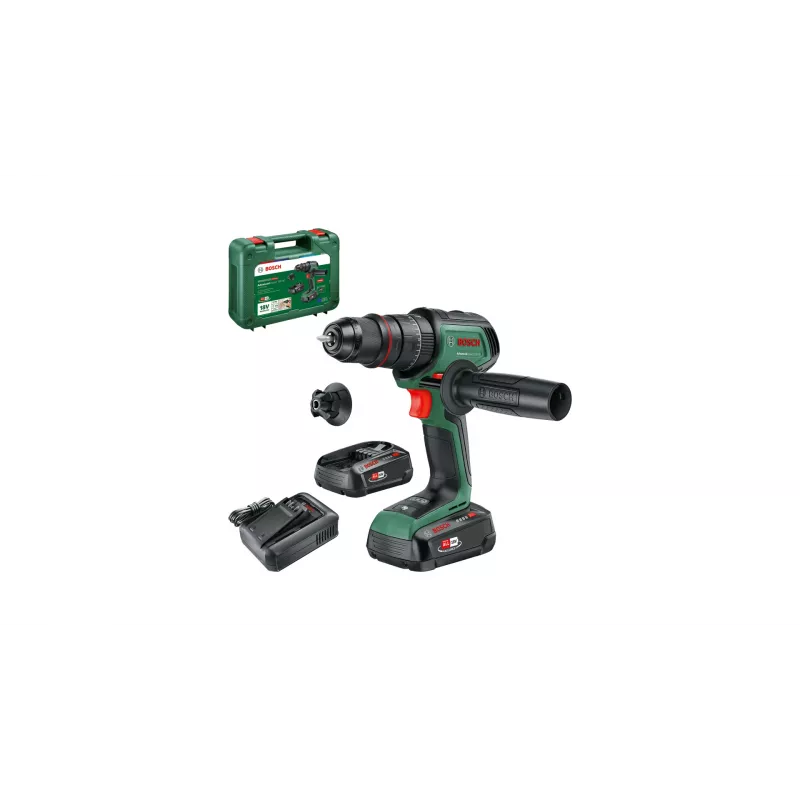 Bosch AdvancedImpact 18V-80 QuickSnap 1950 rpm sin llave 890 g negro, verde