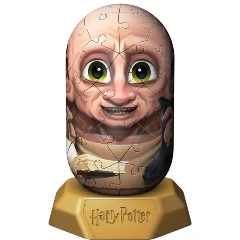 Puzle 3D Ravensburger Hylkies Harry Potter Dobby, piezas de espuma encajables, figura montada