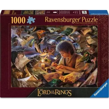 Puzle Ravensburger 12001810, 1000 piezas, fantasía — El Señor de los Anillos, 700 mm de ancho