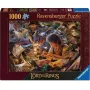 Puzle Ravensburger 12001810, 1000 piezas, fantasía — El Señor de los Anillos, 700 mm de ancho