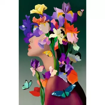 Puzle Ravensburger Puzzle Moment Iris — 200 piezas, en set con caja