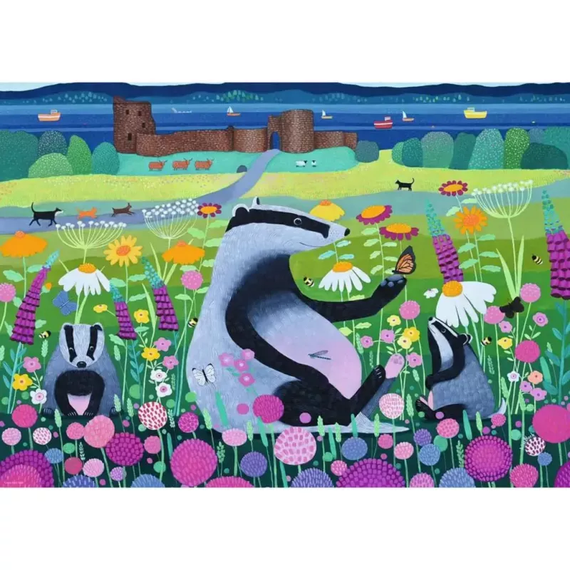 Puzle Ravensburger Meadow Friends 1000 piezas, adultos/jóvenes, piezas clásicas entrelazadas