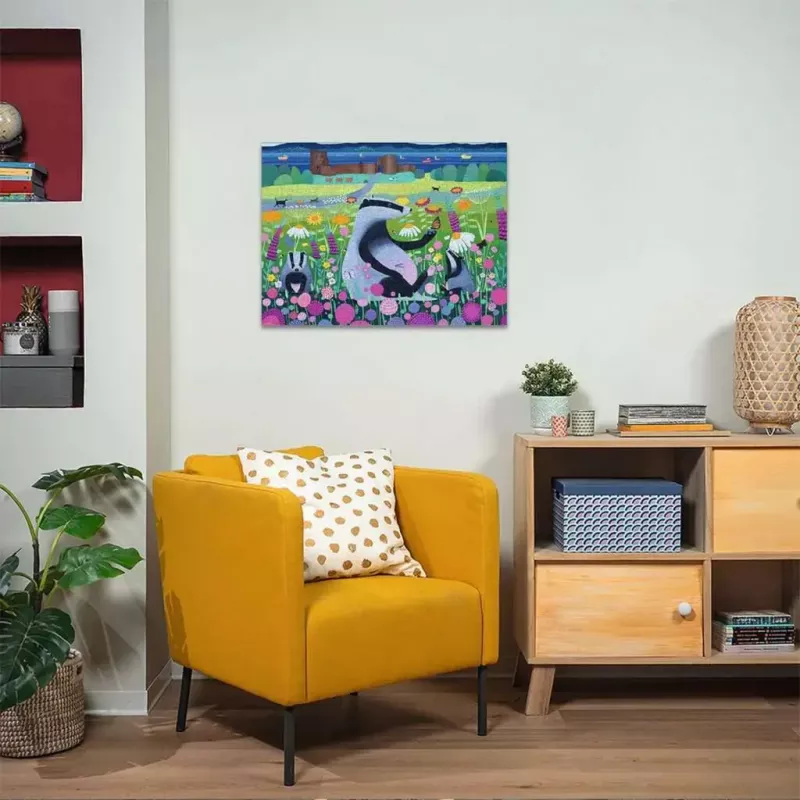 Puzle Ravensburger Meadow Friends 1000 piezas, adultos/jóvenes, piezas clásicas entrelazadas