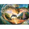 Puzle Ravensburger Sunset Splash, 1000 piezas, formato horizontal, 700 mm de ancho
