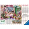 Puzle Ravensburger Blossoms Flower Shop 1000 piezas, 700 mm de ancho