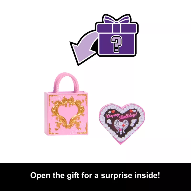 MATTEL Monster High Scary Sweet Birthday Cupid Asteria – muñeca coleccionable, articulada, outfit temático
