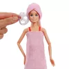 Muñeca Barbie Party Unboxed Glam Party Series Red Sparkle y accesorios con 10 sorpresas