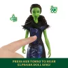 Muñeca cantarina Elphaba de Mattel Universal Pictures’ Wicked: For Good, outfit fiel a la película, canta «For Good»