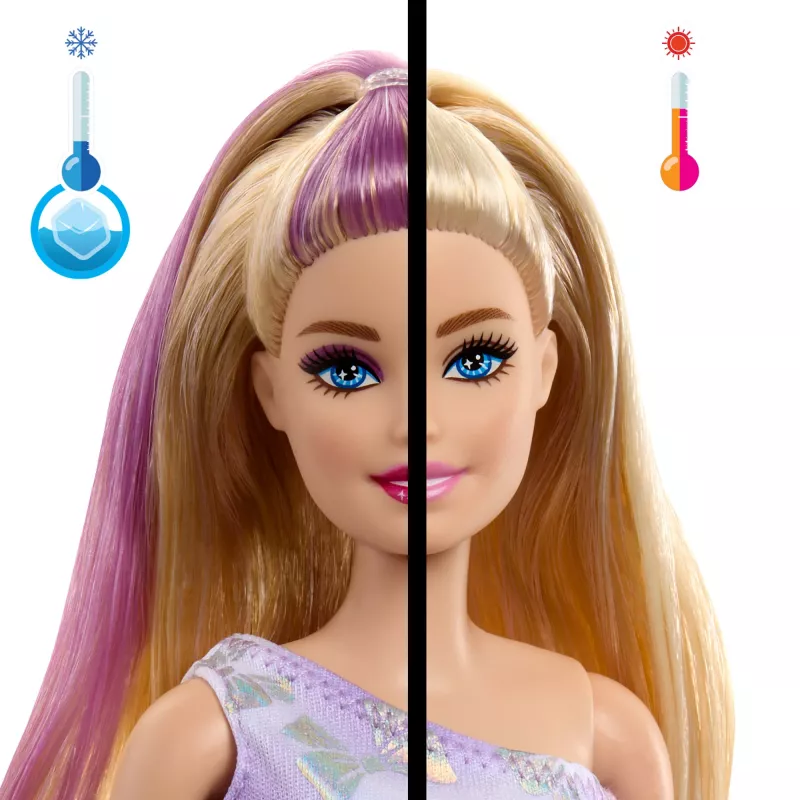 Muñeca y accesorios Barbie Party Unboxed Pet Birthday Series, set de lazos de cumpleaños con 10 sorpresas