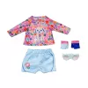 Conjunto de bicicleta BABY born 43 cm set de ropa para muñeca