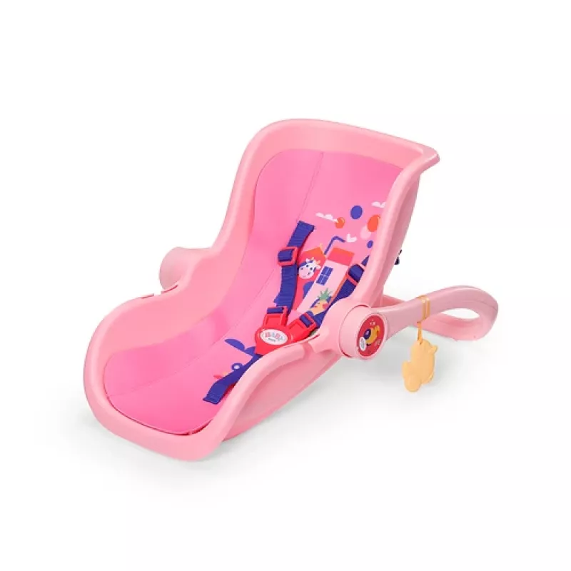 Asiento de viaje Comfort Seat Pink BABY born para muñeca