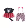 Vestido de gato BABY born set de ropa para muñeca