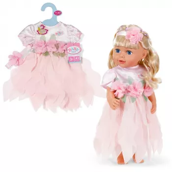 Vestido de hada de las flores BABY born para muñeca