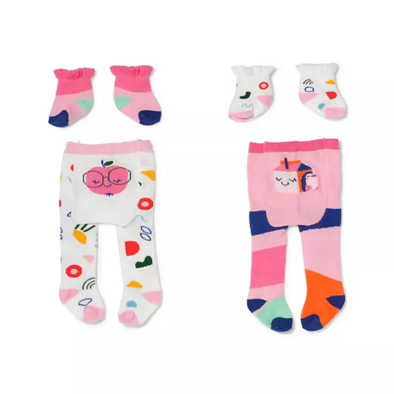 Medias y calcetines BABY born 2 surtidos 43 cm medias para muñeca