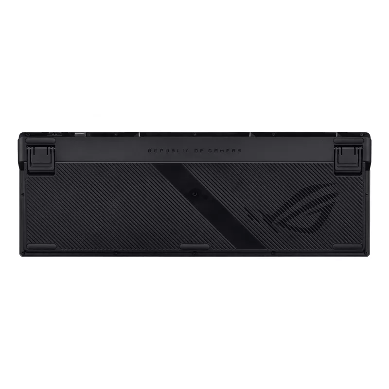 Teclado mecánico gaming ASUS ROG Azoth 96 HE — 96% QWERTZ, USB + RF Wireless + Bluetooth, switches mecánicos magnéticos, RGB, negro