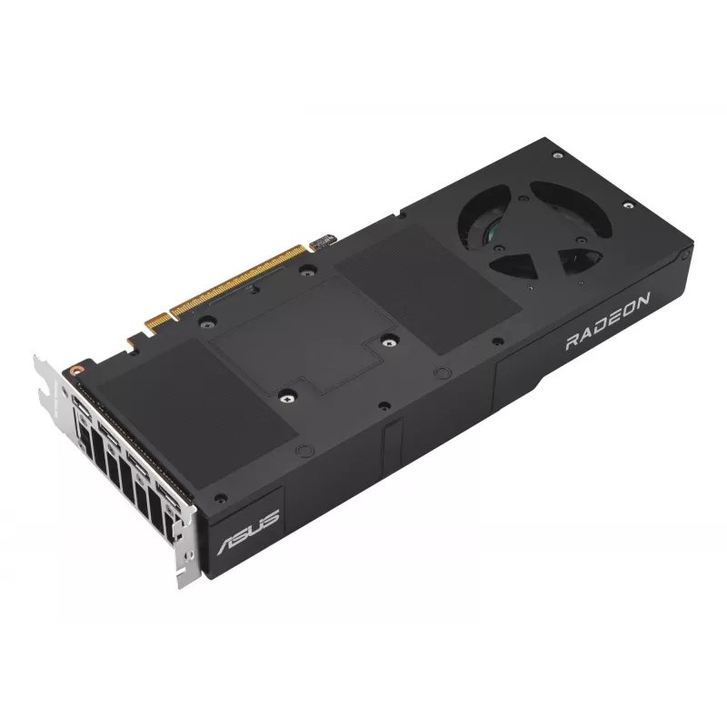 Tarjeta gráfica ASUS Turbo Radeon AI PRO R9700 — 32 GB GDDR6, 256 bits, PCIe 5.0, refrigeración activa