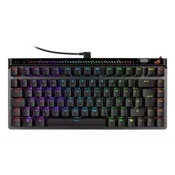 Teclado gaming mecánico ASUS ROG Falchion Ace 75% — USB, interruptores magnético-mecánicos, RGB, Negro